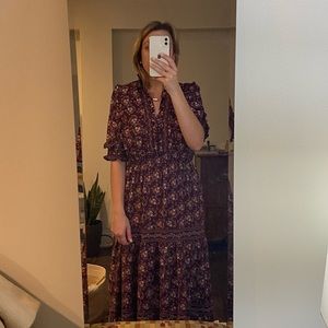 Maxi multi color dress